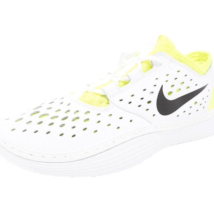 Nike barbati Solarsoft Costa Low White / Black-Volt Ankle-High Running Shoe foto mare Nike barbati Solarsoft Costa Low White / Black-Volt Ankle-High Running Shoe foto mare