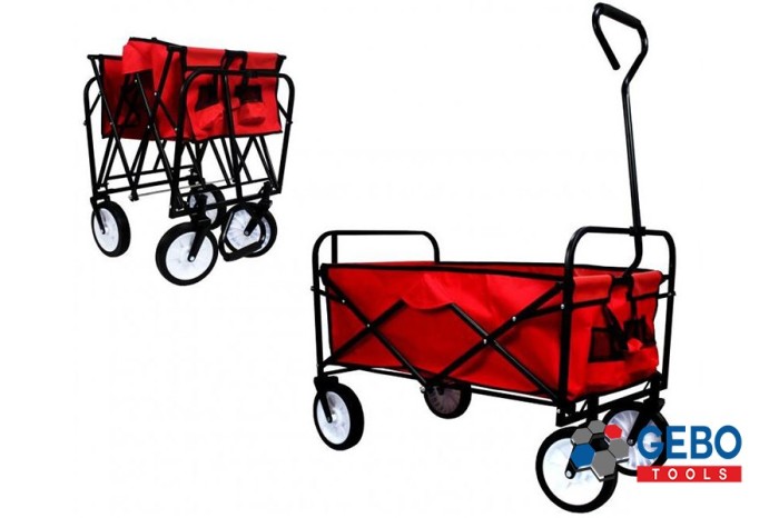 CARUCIOR TRANSPORT PLIABIL 4 ROTI 90X54CM foto mare CARUCIOR TRANSPORT PLIABIL 4 ROTI 90X54CM foto mare