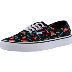 Vans Authentic Dabs Myla Multi / Black Ankle-High Fabric Fashion Sneaker foto