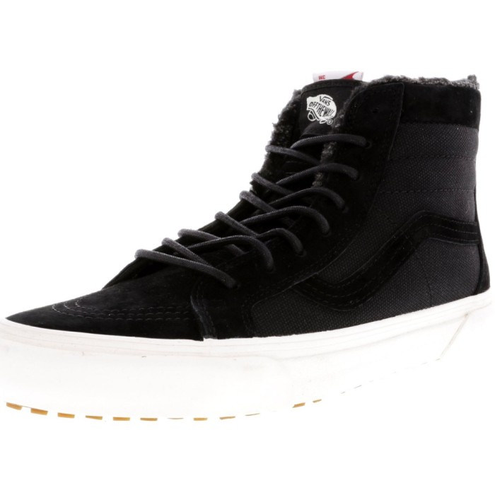Vans barbati Sk8-Hi Zip To Mte Ca Black / Fleece High-Top Skateboarding Shoe foto mare Vans barbati Sk8-Hi Zip To Mte Ca Black / Fleece High-Top Skateboarding Shoe foto mare