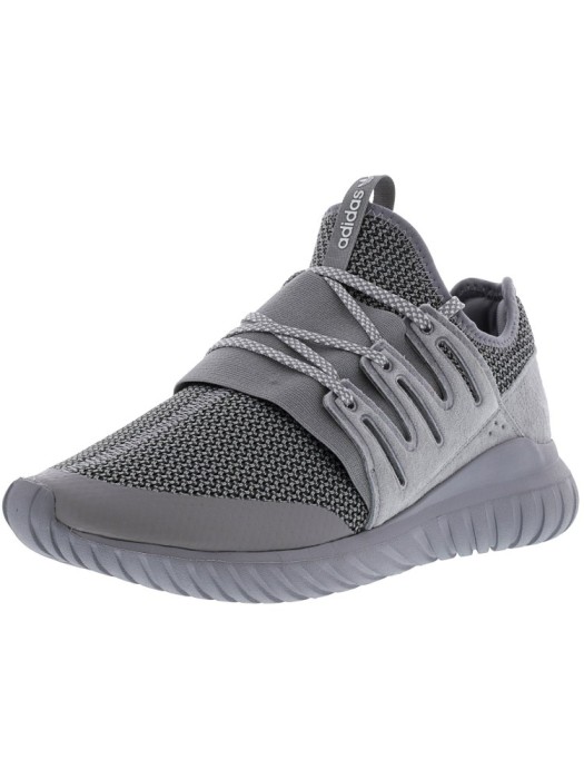 Adidas barbati Tubular Radial Charcoal Solid Grey / Ankle-High Fabric Fashion Sneaker foto mare Adidas barbati Tubular Radial Charcoal Solid Grey / Ankle-High Fabric Fashion Sneaker foto mare