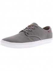 Vans Ludlow + Textile And Leather Brushed Nickel / White Ankle-High Skateboarding Shoe foto