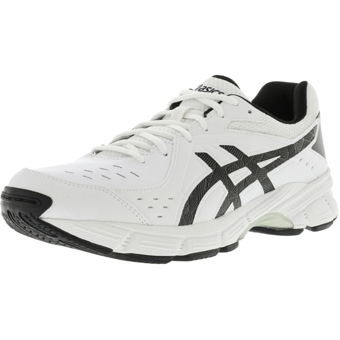 Asics barbati Gel-195Tr White / Black Silver Ankle-High Running Shoe foto mare Asics barbati Gel-195Tr White / Black Silver Ankle-High Running Shoe foto mare