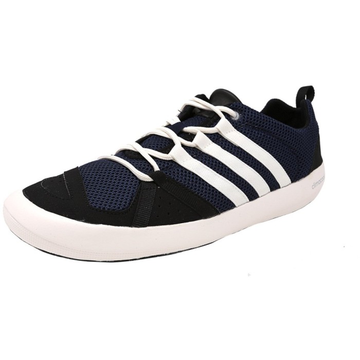 Adidas barbati Climacool Boat Lace Collegiate Navy / Core White Black Ankle-High Fashion Sneaker foto mare Adidas barbati Climacool Boat Lace Collegiate Navy / Core White Black Ankle-High Fashion Sneaker foto mare