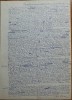 Manuscris al criticului si scriitorului Alexandru Piru, Perpetuum comic estival 1978