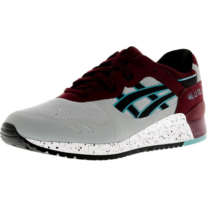 Asics barbati Gel-Lyte Iii Ns Light Grey / Black Ankle-High Fashion Sneaker foto mare Asics barbati Gel-Lyte Iii Ns Light Grey / Black Ankle-High Fashion Sneaker foto mare