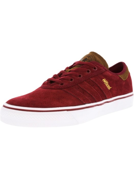 Adidas barbati Adi-Ease Burgundy Ankle-High Canvas Skateboarding Shoe foto mare Adidas barbati Adi-Ease Burgundy Ankle-High Canvas Skateboarding Shoe foto mare