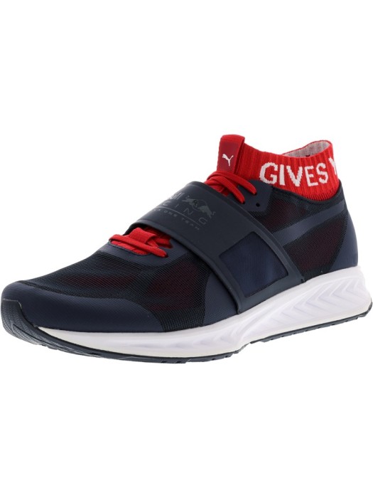 Puma barbati Red Bull Racing Mechs Ignite V3 Total Eclipse / Chinese White Ankle-High Training Shoes foto mare Puma barbati Red Bull Racing Mechs Ignite V3 Total Eclipse / Chinese White Ankle-High Training Shoes foto mare
