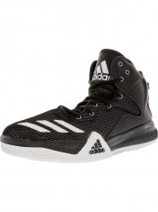Adidas barbati Dt Bball Mid Core Black / Ftw White Dark Grey Ankle-High Fabric Basketball Shoe foto