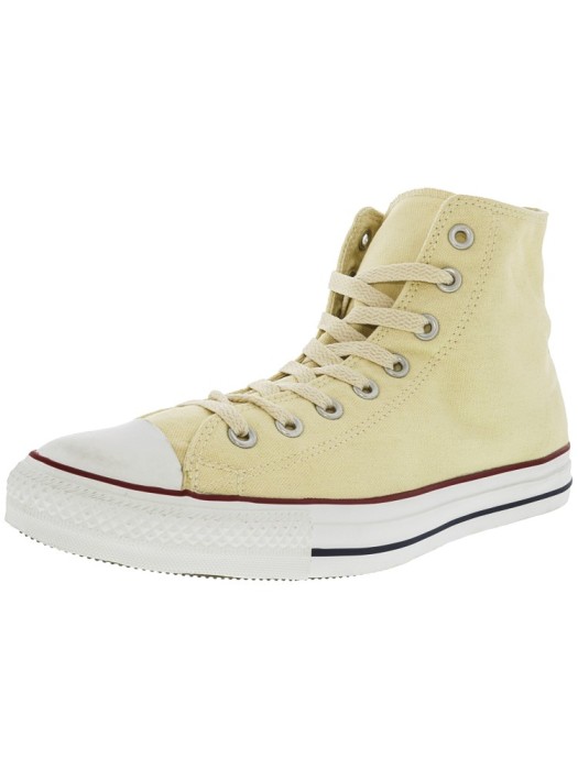 Converse All Star Hi Natural White Ankle-High Fashion Sneaker Converse All Star Hi Natural White Ankle-High Fashion Sneaker