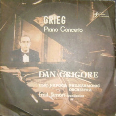 Edvard GRIEG: Concertul pentru pian si orchestra in La minor, Op 16 (disc vinil)