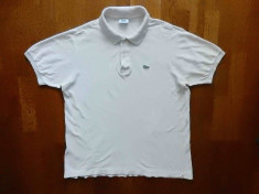 Tricou Lacoste Made in France; marime 6 (XL), vezi dimensiuni exacte; ca nou foto