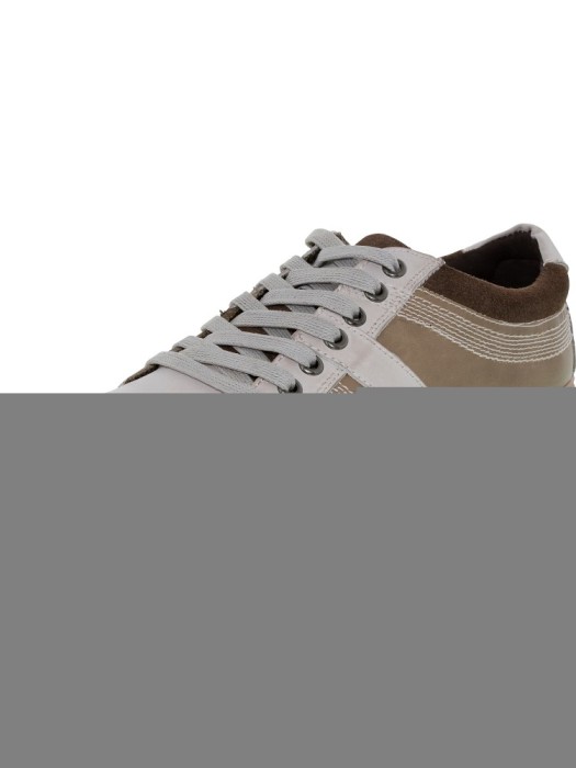Kenneth Cole barbati Post Up Light Grey Ankle-High Leather Fashion Sneaker foto mare Kenneth Cole barbati Post Up Light Grey Ankle-High Leather Fashion Sneaker foto mare