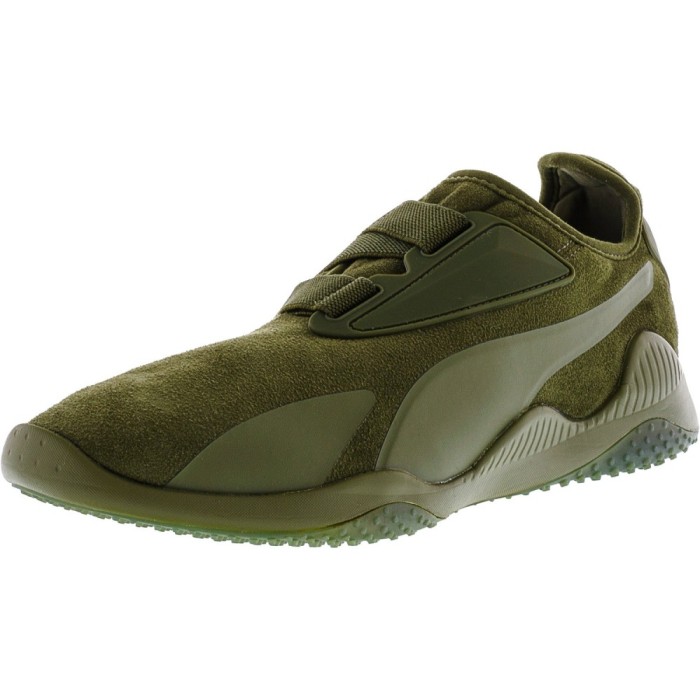 Puma barbati Mostro Hypernature Olive Night Ankle-High Fashion Sneaker foto mare Puma barbati Mostro Hypernature Olive Night Ankle-High Fashion Sneaker foto mare