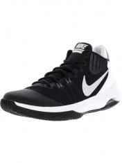 Nike barbati Air Versitile Black / Metallic Silver Ankle-High Fabric Tennis Shoe foto