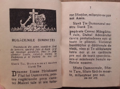 CARTE DE RUGACIUNI MANASTIREA NEAMTU ,1942 foto