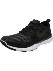 Nike barbati Free Train Versatility Black / Black-White Ankle-High Cross Trainer Shoe foto