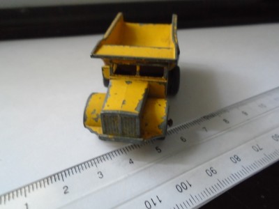 Bnk jc lesney Matchbox 6c Euclid Dump Truck foto