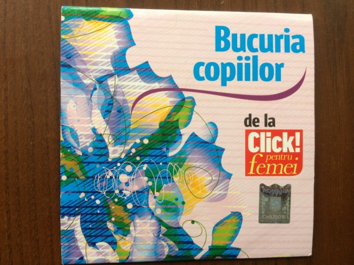 bucuria copiilor de la click pentru femei cd disc compilatie muzica pop pt copii