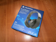 Casti PlayStation 4 - Sony Platinum Wireless Headset , noi foto