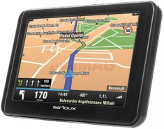Sistem de navigatie Serioux Urban Pilot UPQ500, TFT 5?, Procesor 800 MHz, 256MB RAM, 8GB Flash, Microsoft Windows CE 6.0, Fara Harta foto