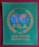 FILA - JUGE - ARBITRU INTERNATIONAL Emblema - matricola - ECUSON