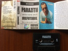 parazitii irefutabil 2002 album caseta audio muzica hip hop thug rap NRG!A rebel music