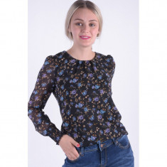 Bluza Florala Vero Moda Rose Negru foto