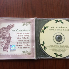 vin colindatorii colinde si cantece de iarna cd disc selectii folk pop usoaraVG+