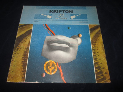 Kripton - 30 miinute _ vinyl,LP _ Electrecord(Romania,1988) _ hard rock foto
