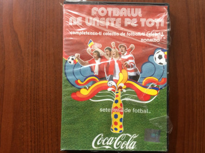 fotbalul ne uneste pe toti ronaldo dvd disc video film 2008 sport fotbal sigilat foto