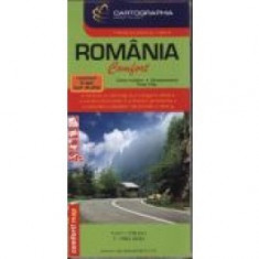 Harta Romania laminata foto