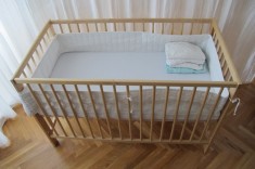 Patut bebe IKEA + SALTEA COCOS - Set Complet foto