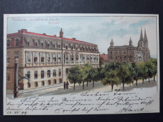 TIMISOARA - ANUL 1899 - CLADIREA ORDINULUI CALUGARITELOR - LITOGRAFIE - CLASICA foto