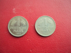 Monede 1 Mark. lot 2 buc foto