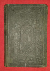 Noul Testament editie de buzunar cu grafie foarte veche (in jur de 1870) foto