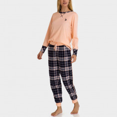 Pijamale US POLO ASSN - Compleu Bluza, Pantaloni Dama, Femei - 100% AUTENTIC foto