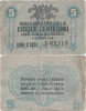 1918, 5 centesimi (P-M1) - Italia! (CRC: 32%)