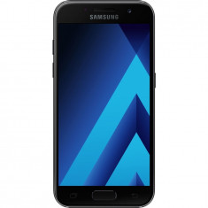 Telefon Mobil Samsung Galaxy A3 (2017) Single Sim 16GB, 4G, Black foto