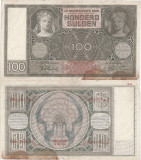1941 (19 V), 100 gulden (P-51b.5) - Țările de Jos!