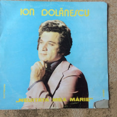ion dolanescu neuitata mea marie disc vinyl lp muzica populara folclor EPE 04068