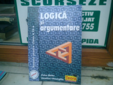 Logica si argumentare Manual pentru clasa a IX-a - Petre Bieltz si Dumitru Gheorghiu foto