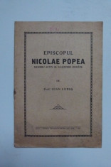 Banat, Episcopul Caransebesului Nicolae Popea, Cluj/ Caransebes, 1933 foto