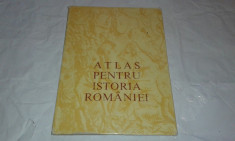 ATLAS PENTRU ISTORIA ROMANIEI ~ colectiv de 8 autori ~ foto