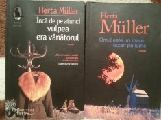 INCA DE ATUNCI VULPEA ERA VANATORUL/OMUL ESTE UN MARE FAZAN PE LUME-HERTA MULLER (2 VOL)