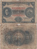 1921 (1 I), 20 escudos (P-70b) - Mozambic! (CRC: 96%)