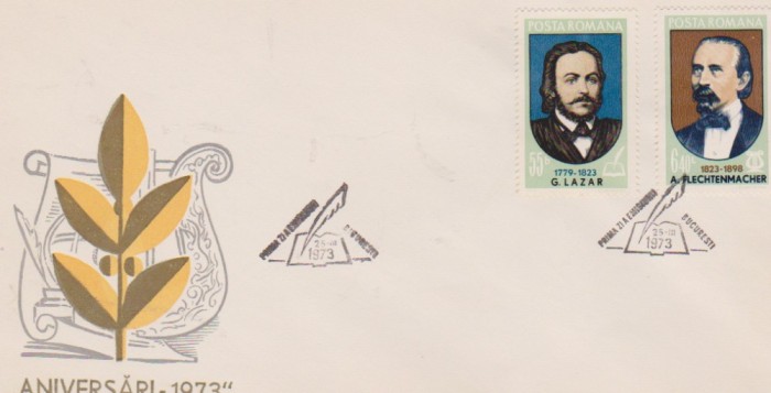 FDC ANIVERSARI 1973