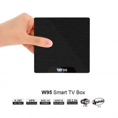 W95 TV Box Android 7.1 Amlogic S905W Quad Core 2G RAM 16G ROM Wifi 4K foto