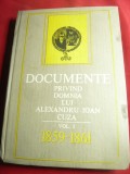 Documente privind Domnia lui Al.I.Cuza vol.1- 1959-1861 -DanBerindei ,E.Oprescu