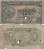 1940 (19 VII), 10 avos (P-13) - Timor! (CRC: 96%)